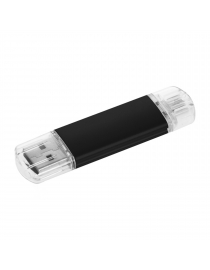 Czarny pendrive OTG, pendrive do smartfona