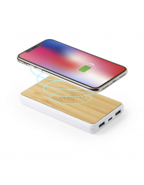 Bezprzewodowy powerbank z ładowarką indukcyjną