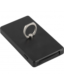 Bezprzewodowy power bank 4800 mAh z metalowych uchwytem 