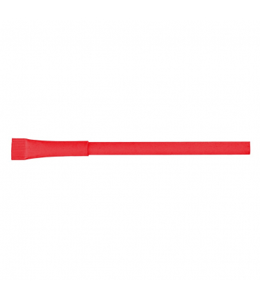 Długopis papierowy z logo, pomarańczowy