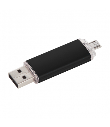 Czarny pendrive OTG, pendrive do smartfona
