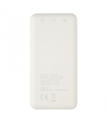 Powerbank o dużej mocy 10000mAh z nadrukiem logo