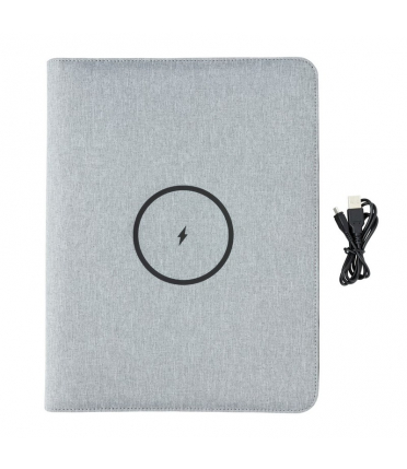 Teczka z power bankiem bezprzewodowym 5000mAh
