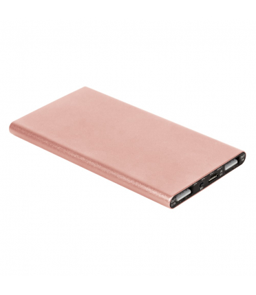 Powerbank z logo firmy w ozdobnym czarnym pudełku