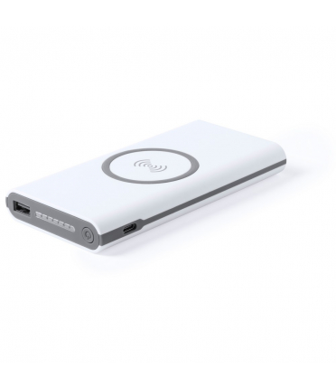 Bezprzewodowy power bank 6000mAh z ładowaniem indukcyjnym