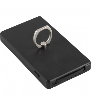 Bezprzewodowy power bank 4800 mAh z metalowych uchwytem 