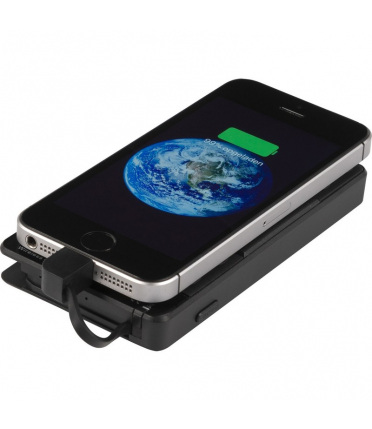 Bezprzewodowy power bank 4800 mAh z metalowych uchwytem 