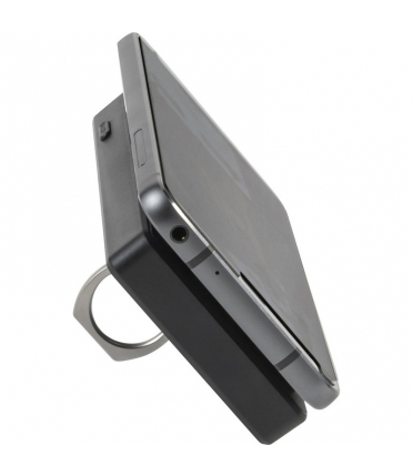 Bezprzewodowy power bank 4800 mAh z metalowych uchwytem 